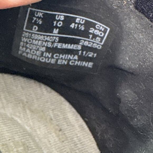 Clarks Cloudsteppers Women’s Nova Glint Sneakers Black Knit Size 10 - Picture 7 of 7